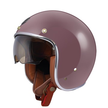 ASTONE 安全帽 SP7-RETRO 素色 法粉 皮革 內墨鏡 改版 金屬插扣 半罩 復古帽 《比帽王》