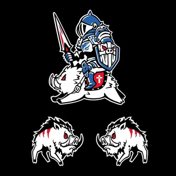 野豬騎士 野豬 3M反光貼紙 防水車貼 高亮度防水耐曬 機車貼紙