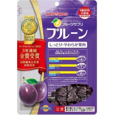 ポッカサッポロフルーツサプリプルーン 270g×10個セット  美容食品