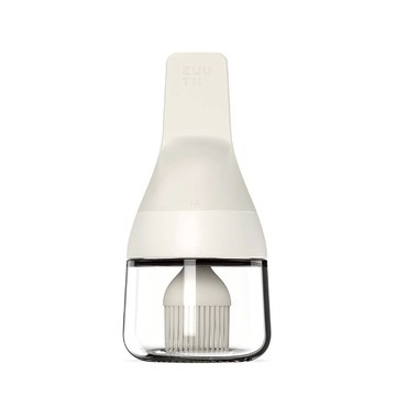 沾沾生活DipDipLife |  加拿大ZUUTii｜玻璃調味刷瓶｜奶油白