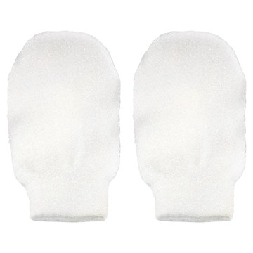 KEYTOSS 詰朵斯 V2010 自然.無染-去角質沐浴手套/柔織  單色  2個  1入