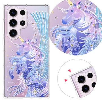 KnowStar 三星 Note、S 系列 奧地利彩鑽防摔手機殼-凜(S24Ultra/S24+/S23FE/S22+/S21FE/S20FE/Note20)