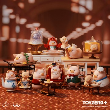 【Toyzeroplus】罐頭豬LuLu - 五星餐廳系列 (盲盒)