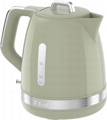 【日本代購】T-fal 特福 1.0L 電熱水壺 KO3233JP 橄欖綠