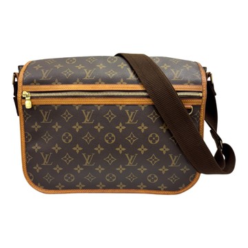 LOUIS VUITTON LV 路易威登 棕色 原花帆布 Messenger Bosphore GM 肩背包 M40105 【二手名牌BRAND OFF】