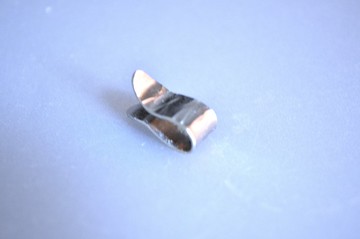 鈦金屬耳骨夾・水滴造型鈦金屬耳骨夾・銀色・長款