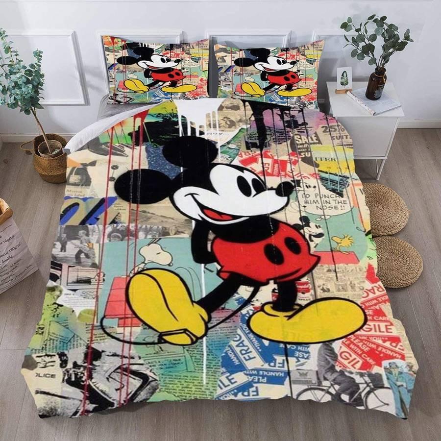 ディズニー布団カバーセット 布団カバー ピロカバー ミッキー