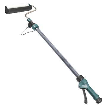 優鐵客 自吸式滾筒油漆刷 尺寸111x23cm(拉伸前) 材質: 塑料、鐵  拉伸後(171 x 23cm)  1個