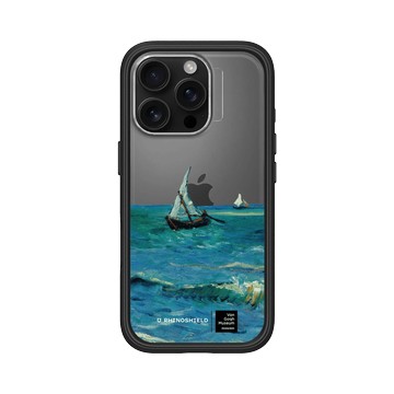 iPhone 16 Pro Mod NX 黑 - Van Gogh Museum - 海濱的漁船