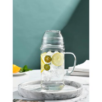 冷水壺涼水壺杯夏大容量家用防爆耐高溫玻璃一人飲套裝