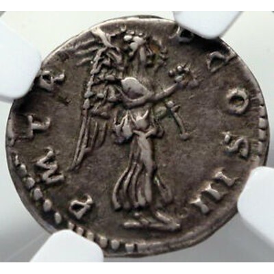 アンティークコイン HADRIAN Very Rare QUINARIUS Genuine Ancient