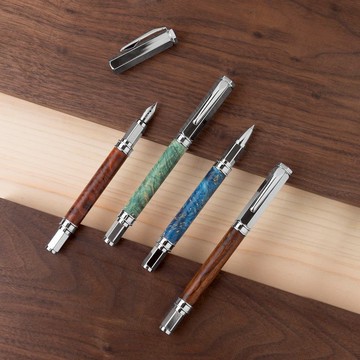 實木鋼筆/鋼珠筆 | 磁吸款・可雷射雕刻