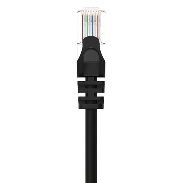 POLYWELL 寶利威爾 CAT6 高速網路線 RJ45福祿克認證 PW15-W58-N030  1m  黑色  1條
