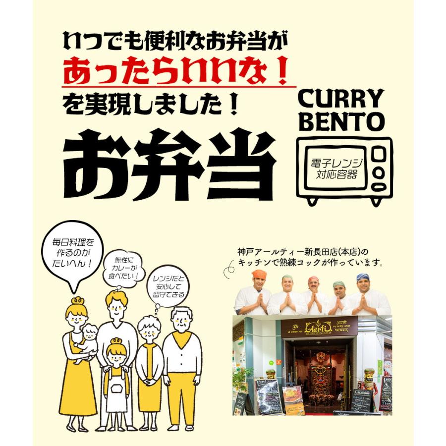 カレー　レンジで5分！インドカレー・ビリヤニ弁当6品 送料無料 ８種類から選べるインド料理 冷凍