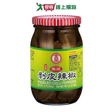 金蘭 剝皮辣椒(450G)【愛買】