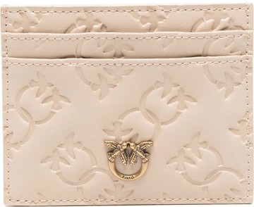 PINKO CARD HOLDER SIMPLY 米白色女款配件