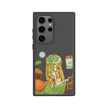 Galaxy S24 Ultra SolidSuit 黑 - 怪奇事物所 Incrediville - 阿媽家的吻