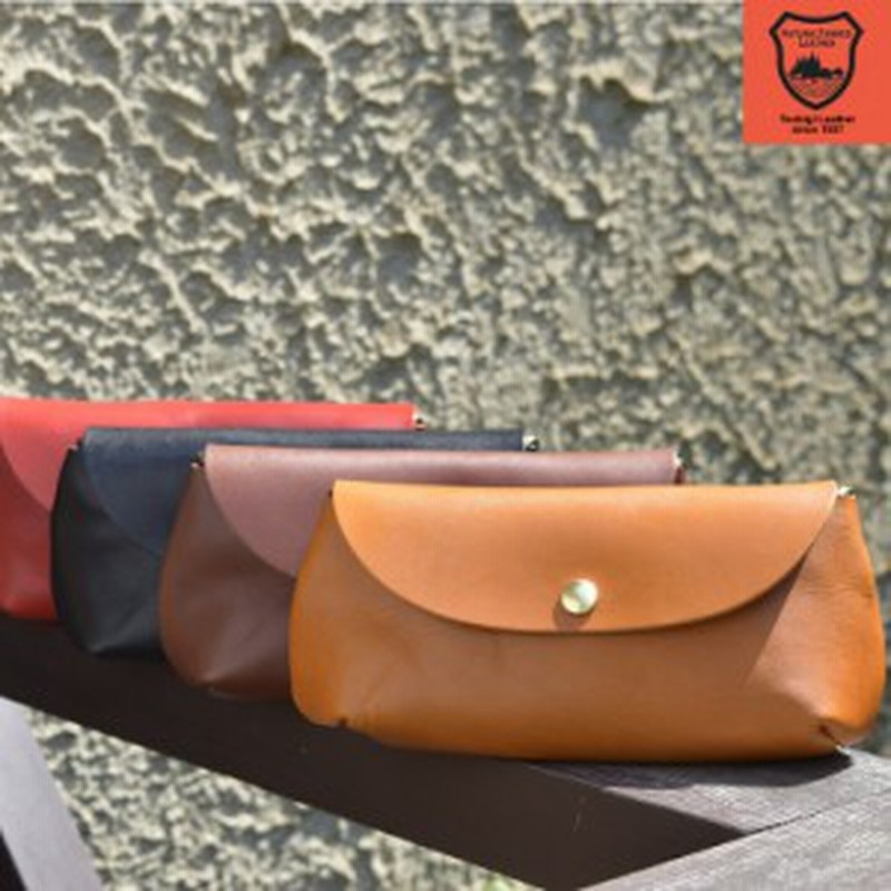 栃木レザー 2wayポーチバッグ ジーンズ 革 本革 レディース メンズ 男女兼用 レザー 牛革 ユニセックス ポーチ 栃木レザー バッグ 日本 通販 Lineポイント最大1 0 Get Lineショッピング