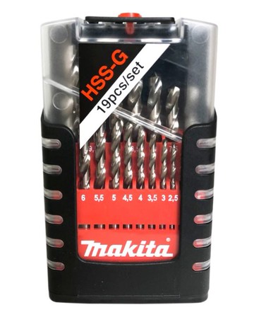 牧田 MAKITA D-29941 鑽頭組 19pcs/set 台灣公司貨 金屬鑽頭19件組