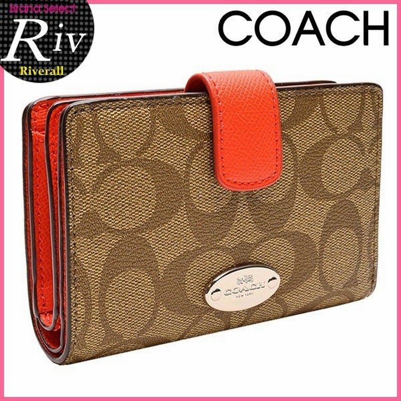 コーチ 二つ折り財布 Coach シグネチャー 財布 新作 F53562 通販 Lineポイント最大0 5 Get Lineショッピング