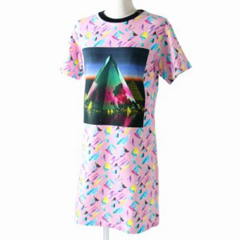 極美品 正規品 Louis Vuitton ルイヴィトン 19ss フロントプリント 総柄 半袖 スウェット ワンピース ピンク レディース イタリア製 Xs 通販 Lineポイント最大1 0 Get Lineショッピング