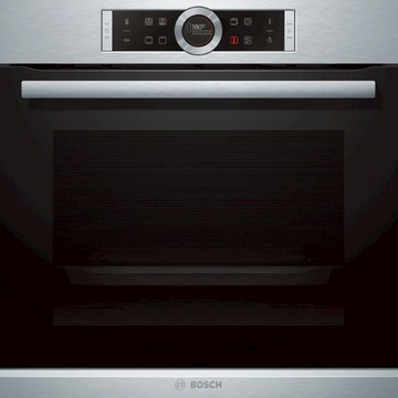 展示機出清! 德國 BOSCH 博世 嵌入式60cm電烤箱 HBG632BS1(經典銀)