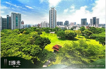 澄石琢光｜水湳敦化公園第一排三房平車三陽台樹梢戶｜台中市北屯區后庄五街
