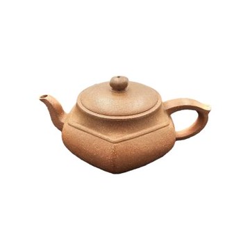 藏古祥館  黃泥茶壺   RYB13