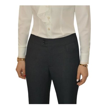 女裝西褲工作服平安褲子顯瘦長褲職業裝銀行西裝褲修身制服工裝褲