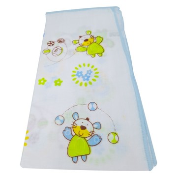 DASING 達興 二重紗童趣印花小毛巾 Set 27x52cm  多色  12條