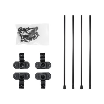 SWANTE DIY桌椅桌腿連接套件  75cm  黑色  25 x 45 x 75cm