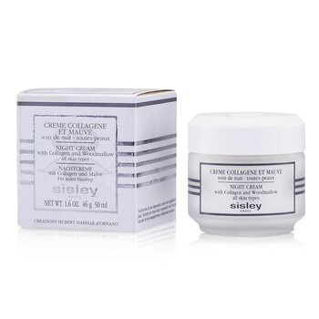 Sisley 希思黎 緊膚晚霜 Botanical Night Cream With Collagen & Woodmallow 50ml/1.6oz-保濕及護理