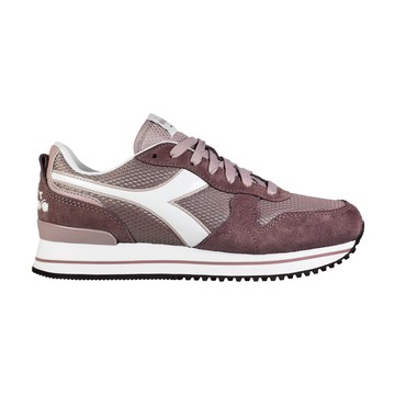 DIADORA迪亞多那 義大利進口 復古休閒女鞋 女運動鞋 女鞋 OLYMPIA 透氣 緩震 輕量 耐磨 防滑 粉紫