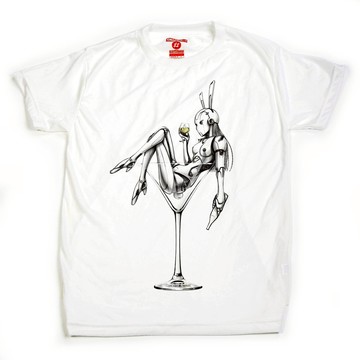 T恤 短袖 Chapter One 香檳兔 適用於男女 混棉材質 觸感柔軟 穿著舒適