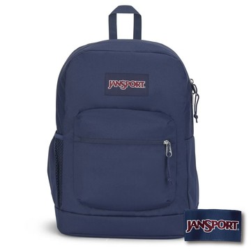 JANSPORT CROSS TOWN PLUS 校園系列後背包 -海軍藍