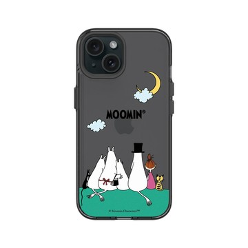 iPhone 15 Clear 酷墨灰 - Moomin - Moomin-背影