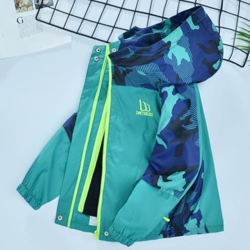 2025新品男童外套春秋冬中大童可拆卸三合一兒童沖鋒衣時髦上衣潮