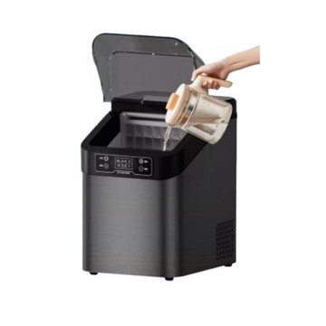 製冰機 新飛 製冰機 家用小型方塊冰製冰機 冰塊大小可調 手動加水/自吸水 日產35公斤 自動清洗 30冰格 定製款