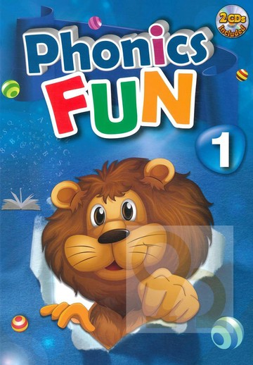 堂奧兒童美語練習Phonics Fun 1(附CD)