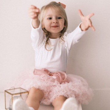 新品 小雲朵經典款澎澎裙禮盒 單裙平裝無盒 -香頌萌粉