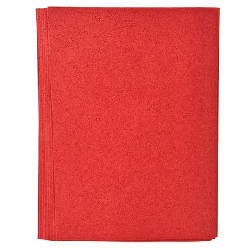 mbs 萬事捷 A4 膠裝夾套裝 10個裝  紅色  1包