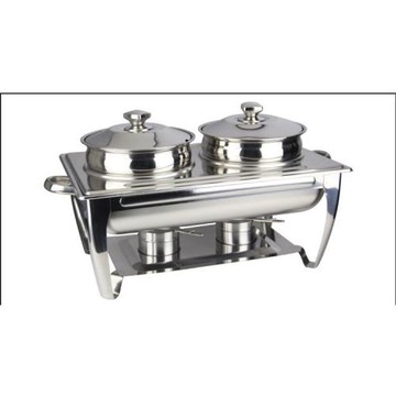 自助湯爐自助餐爐 暖湯煲布菲爐雙湯爐保溫爐酒精爐 可配電熱板