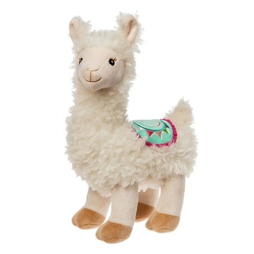 mary meyer蜜兒 安撫玩偶 安全柔軟布料 安心入眠 刺激手指發育 有效安撫寶寶  羊駝莉莉 米色  31 x 18.5 cm  1個