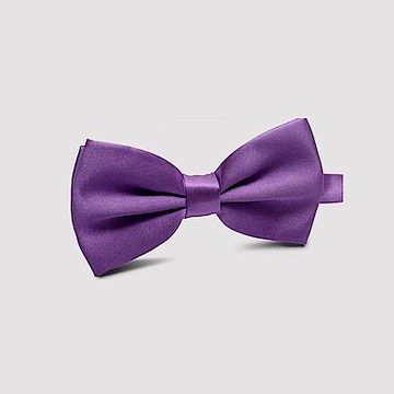 拉福   亮面新郎結婚領結糾糾(兒童紫系)