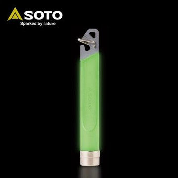 日本SOTO 瓦斯罐處理器ST-770LU (夜光綠/夜光藍) 開孔器 洩壓器
