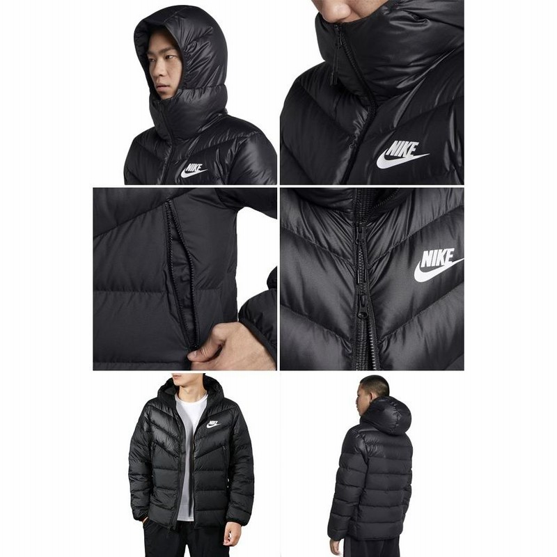 ナイキ ダウン ジャケット NIKE NSW DOWN FILL WINDRUNNER HOODIE