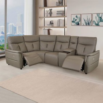 Homelike 喜家居9.4尺轉角L型雙電動沙發(2367)