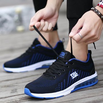 男鞋冬季透氣2025年新款潮流百搭運動男士休閑鞋網面跑步鞋子男款