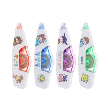 修正帶女生可愛高顏值涂改帶ins可替換芯靜音迷你改正帶學生文具