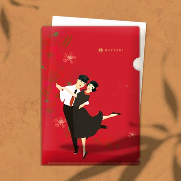 林百貨 娃娃資料夾組(五入)